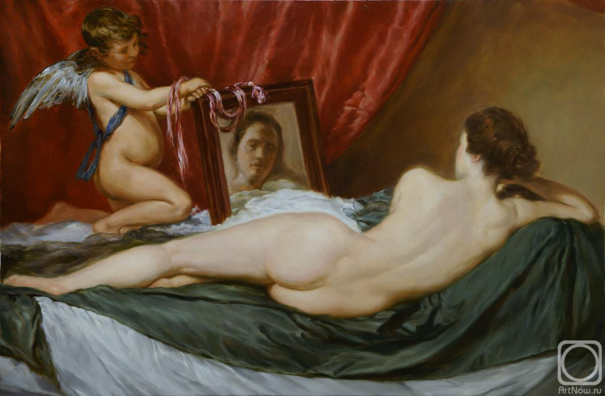 Aleksandrov Vladimir. Venus in front of the mirror