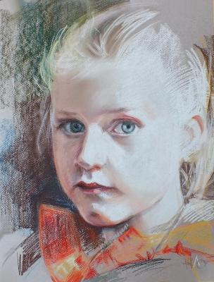 Morning sun (A Children S Portrait). Odnolko Natalia