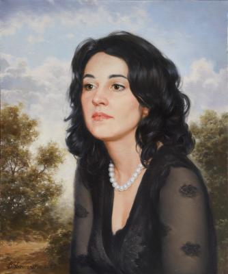 Female portrait. Aleksandrov Vladimir