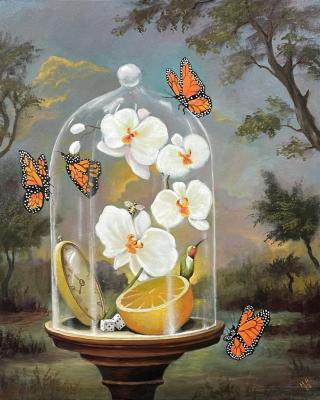 Harmony (Orchids - Butterflies). Osadchuk Nataliya