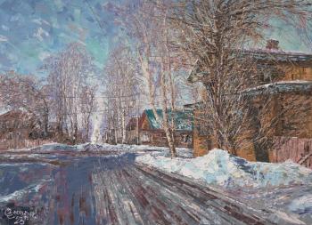 Streets of a small town. Smirnov Sergey