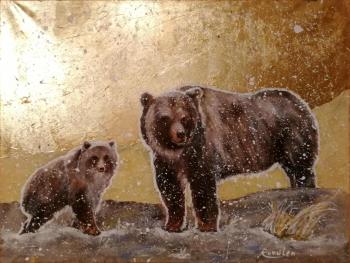 Bear winter. Rakhmatulin Roman
