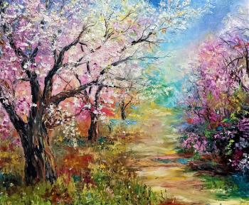 The scent of spring (Flowering Apple Trees). Murtazin Ilgiz