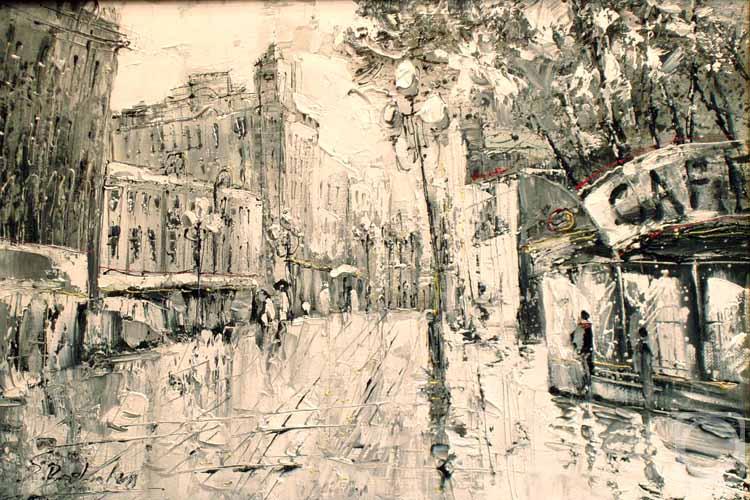 Bazhenov Sergey. Arbat motive