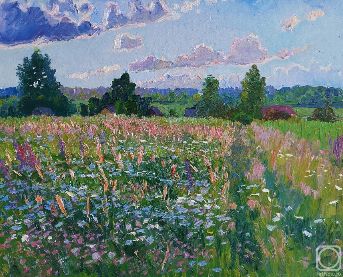 Melnikov Aleksandr. Flowering meadows