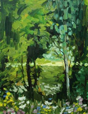 Green Pond (Green Water). Fyodorova-Popova Tatyana