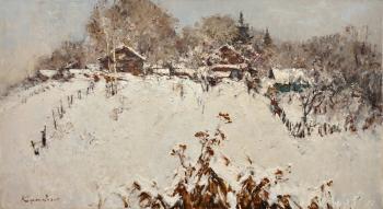 The first snow. Korotkov Valentin