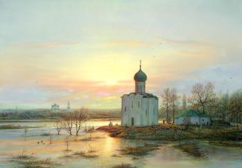 Easter morning. Panin Sergey
