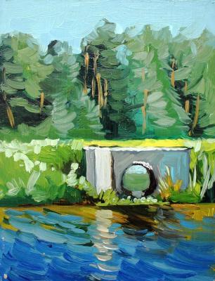 Bridge (Water Meadow). Fyodorova-Popova Tatyana