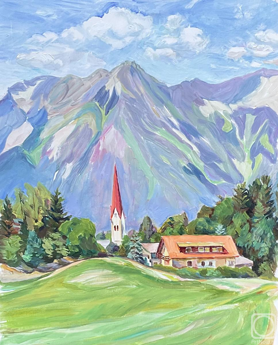 Saitgareeva Rimma. Tyrol. In the vicinity of Innsbruck