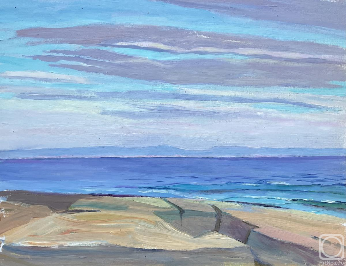 Saitgareeva Rimma. Sea coast