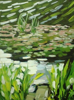 Lake Patterns (Water Meadow). Fyodorova-Popova Tatyana