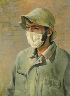 Portrait of a Middle East Worker. Chernov Denis