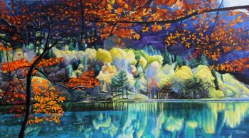 Autumn landscape 2. Gaponov Sergey