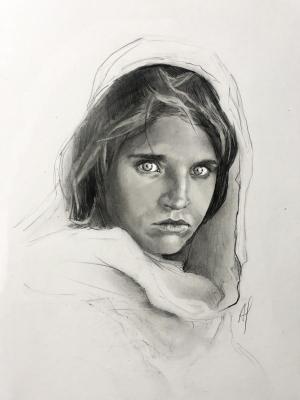 Afganistan girl. Polyakova Anastasiya