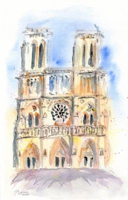 Notre Dame Cathedral ( -). Poygina Elena