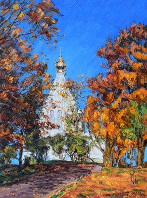 "Gold autumn" (Valaam Monastery). Krasovskaya Tatyana
