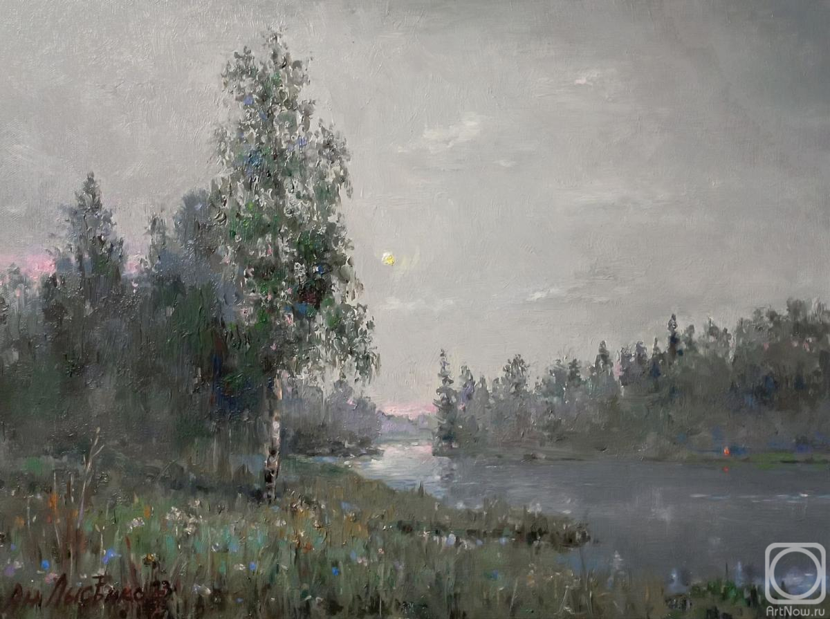 Lyssenko Andrey. Early dawn by the river
