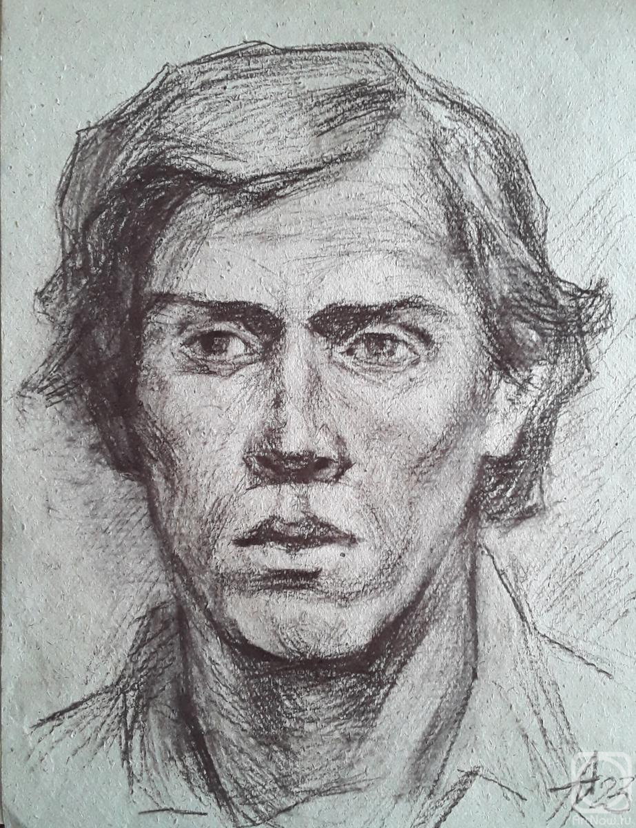 Knecht Aleksander. Portrait of a young man