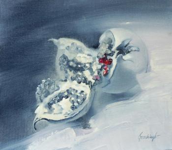 Pomegranate winter (Photorealism). Grechina Anna