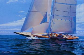 Superyacht J-Class Hanuman. Grevtsev Anton