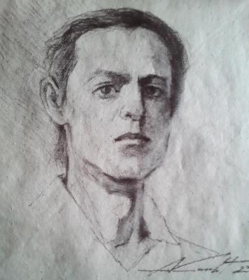 Portrait of the artist. Knecht Aleksander
