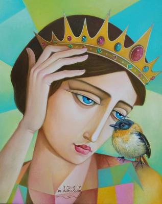 The Queen and the Bird (Gia). Kharabadze Teimuraz