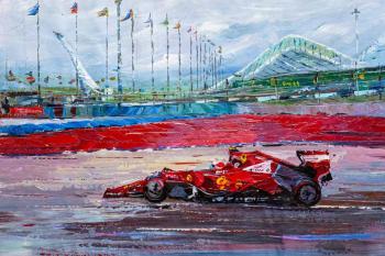 Formula 1. Ferrari (Red Car). Rodries Jose