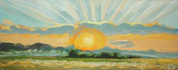 The rays of the sun. Fyodorova-Popova Tatyana