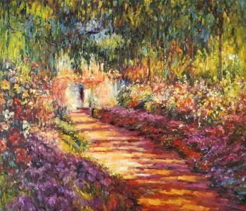 Garden (Monet Garden). Minaev Sergey