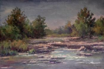 Podkumok River in September. Malnev Konstantin