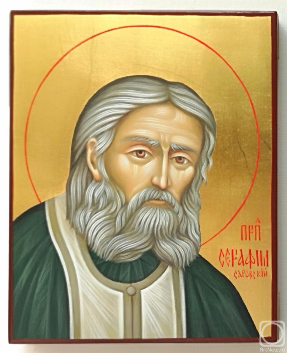 Zhuravleva Tatyana. Icon of St. Seraphim of Sarov