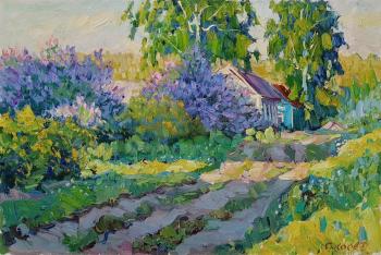 Lilac morning. Sisoev Dmitriy