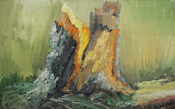 Stump (Birch Stump). Fyodorova-Popova Tatyana