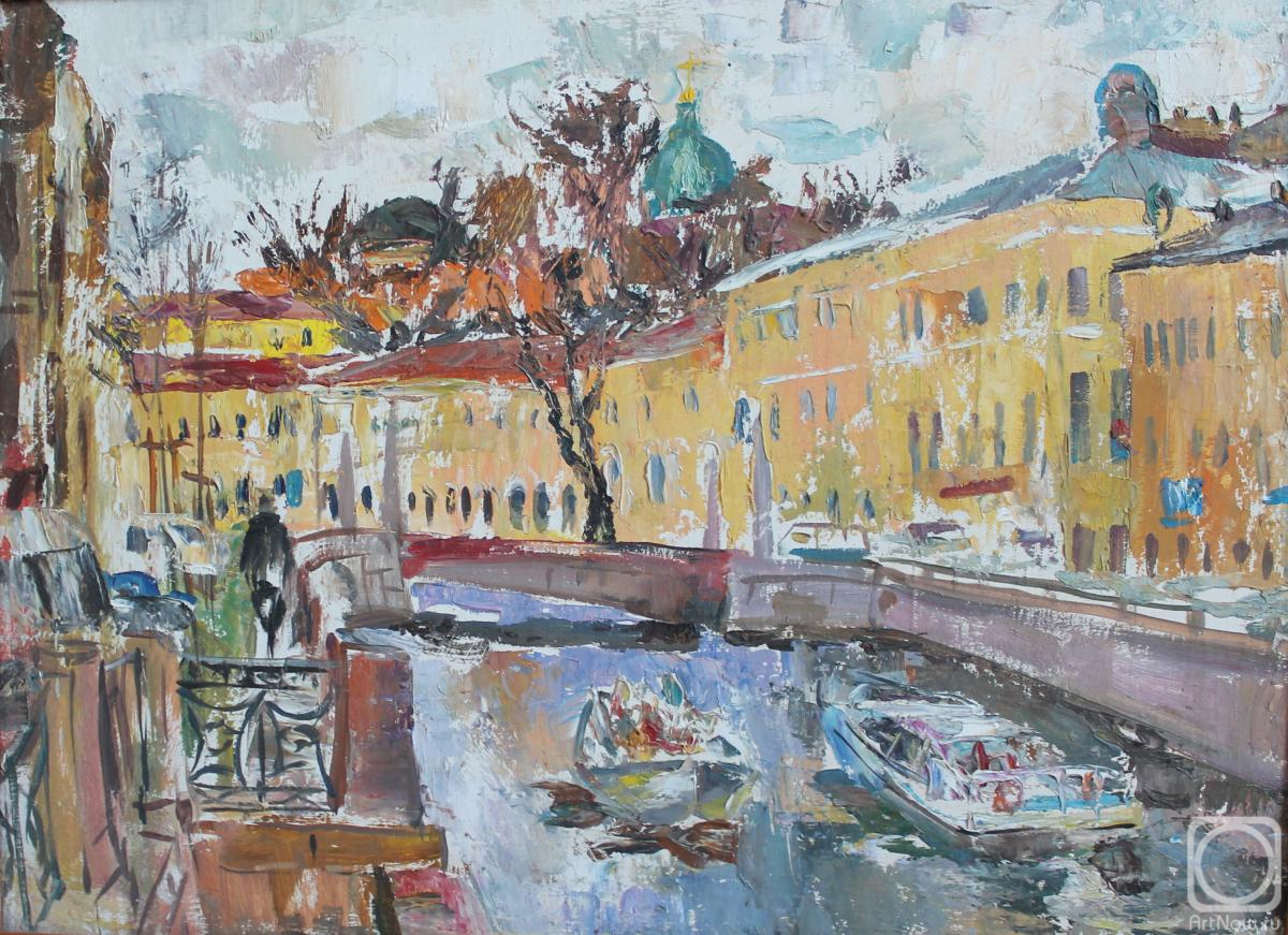 Panfilov Vyacheslav. Saint-Petersburg, Moyka river,