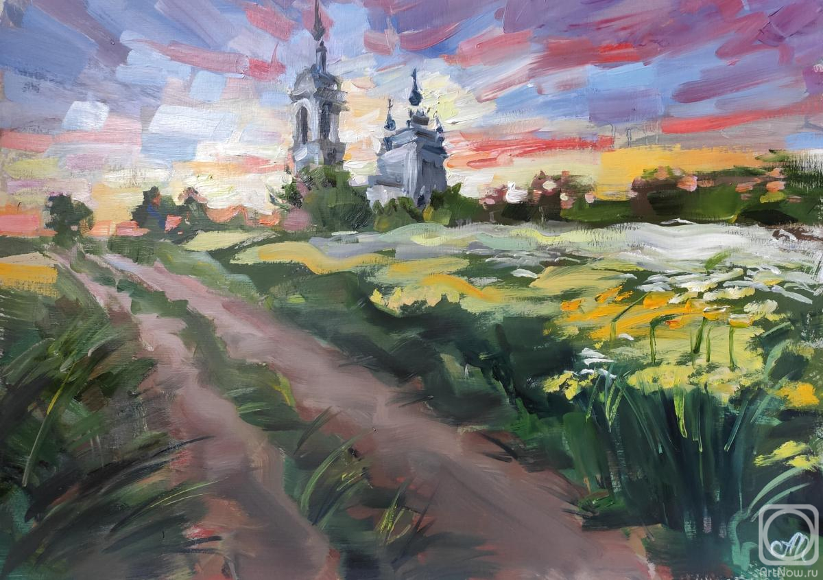 Mihaylenko Alina. At sunset