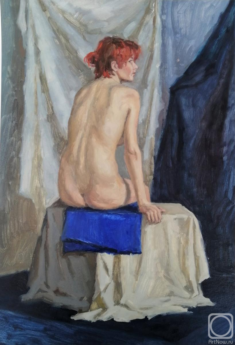 Lutsenko Zlata. Nude with fiery hair