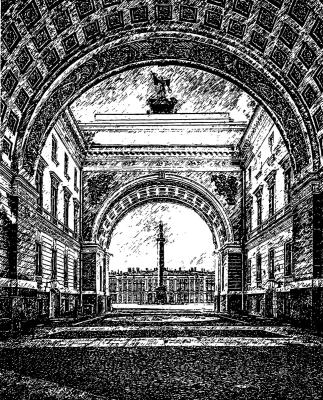 Arch of the General Staff. Saint-Petersburg. Maksimenko Oleg