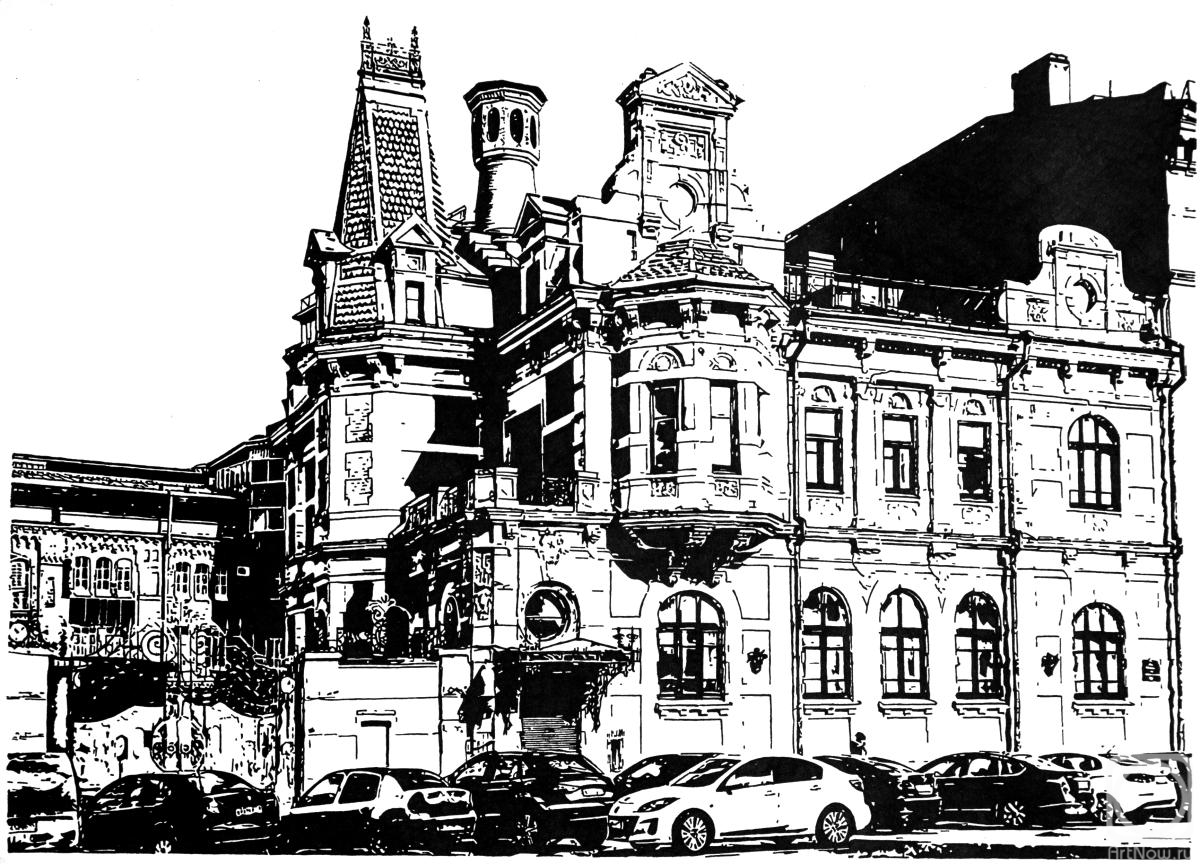 Maksimenko Oleg. Kurt Siegel's mansion. Marat Street. Saint-Petersburg