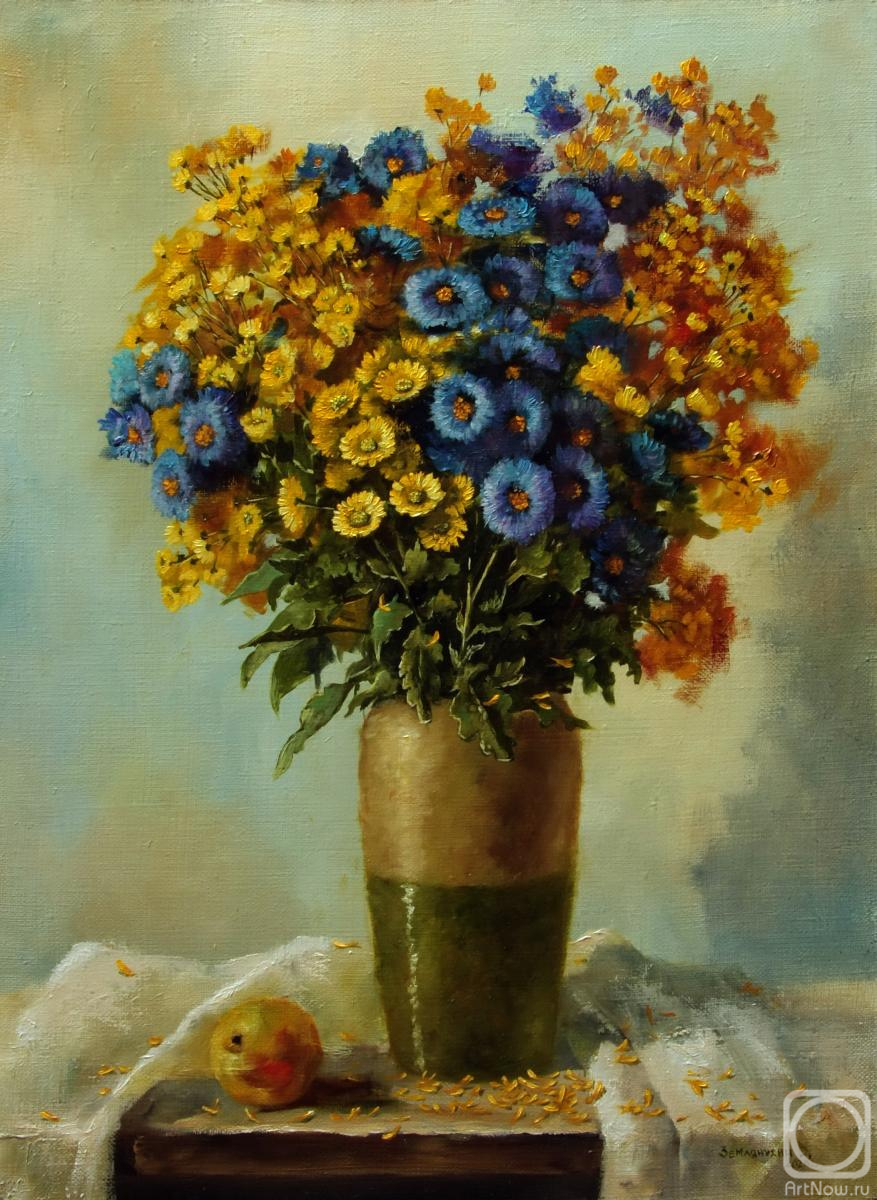 Zerrt Vadim. Bouquet in a vase