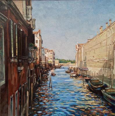 Evening.Channel (Boats Of Venice). Ershov Vladimir