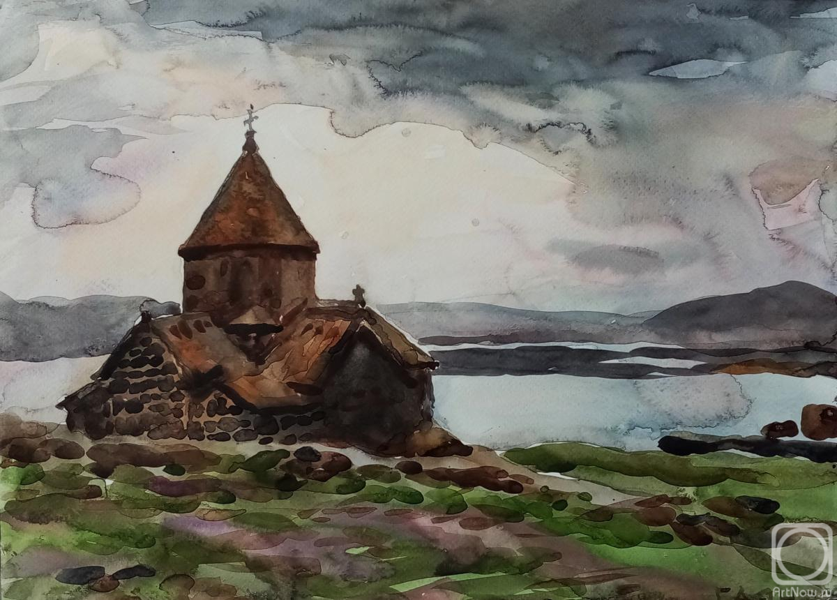 Dobrovolskaya Gayane. Lake Sevan, Church of Surb Arakelots (Holy Apostles)
