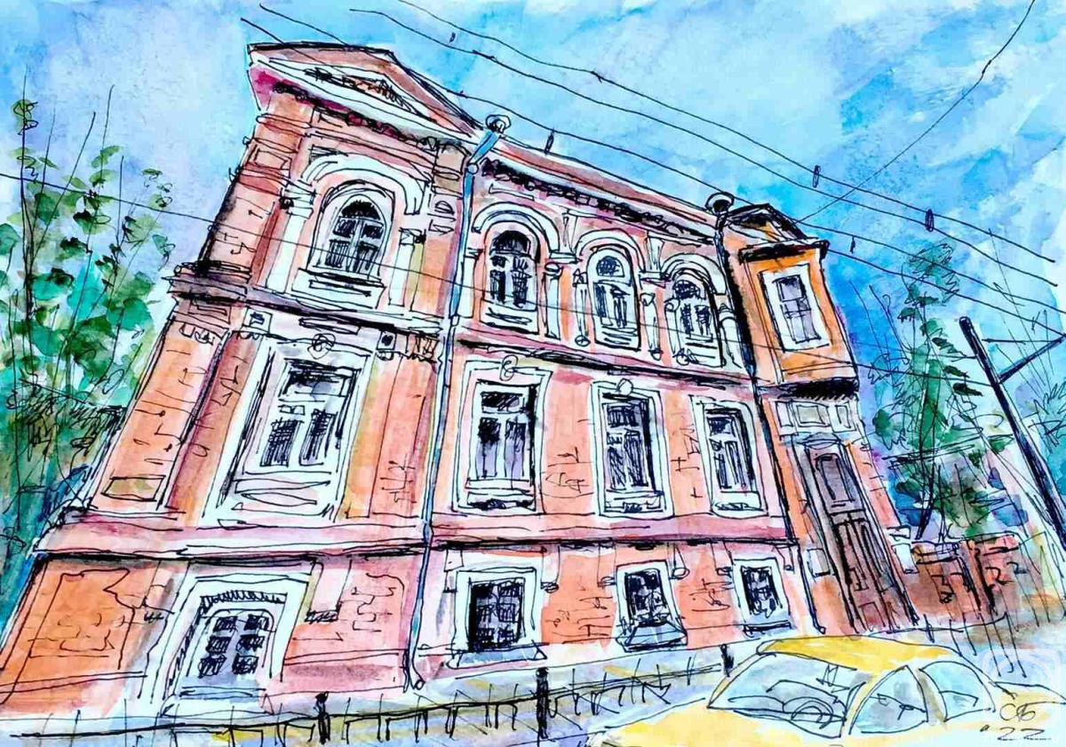 Bondarev Sergey. City Estate Of The Merchant Plotnikov
