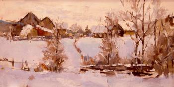 Winter morning. Teplyakov Aleksey