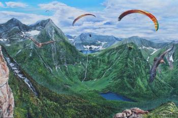 Paragliders...