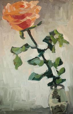 Gift (Gray Rose). Fyodorova-Popova Tatyana