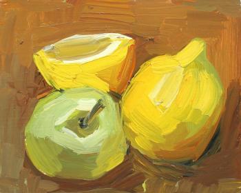 Apple with lemons. Fyodorova-Popova Tatyana