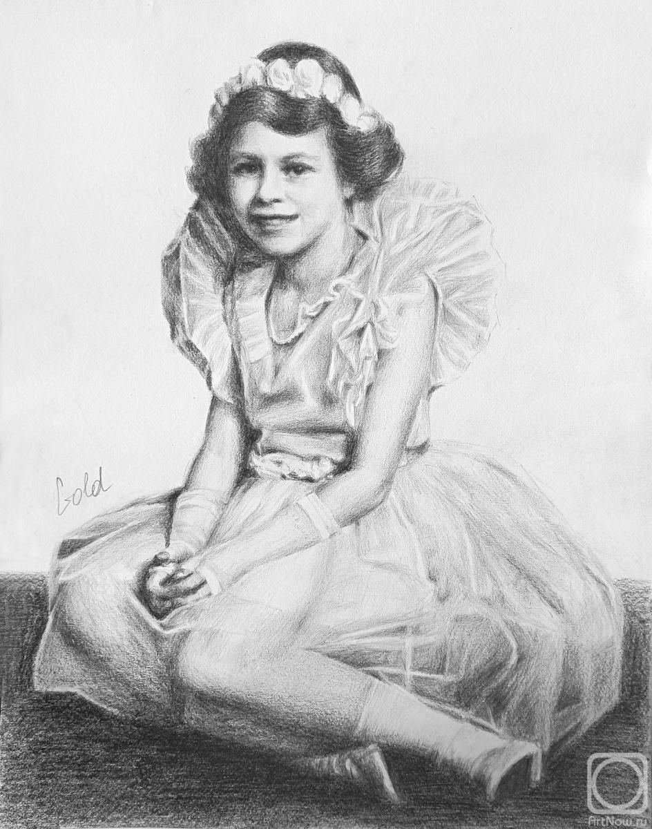 Goldstein Tatyana. Queen Elizabeth as a child
