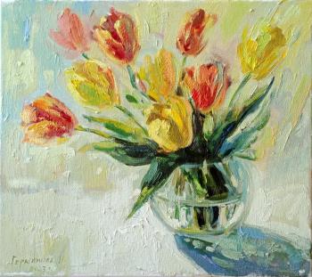 Spring bouquet (Tulip Bouquet). Gerasimova Natalia