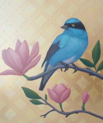 Turquoise Bird. Mironova Tatiana